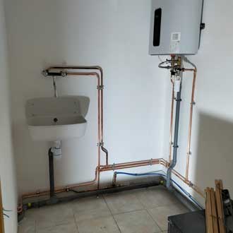 Installation chauffe-eau